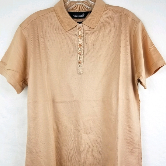 Marks & Spencer Tops - New Marks & Spencer Polo Golf Tennis Shirt Moisture Wicking Cotton Classic M